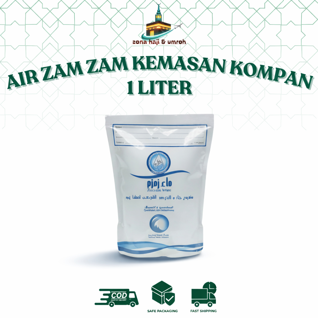 AIR ZAM - ZAM KEMASAN JERIGEN 1 LITER ORIGINAL 100%