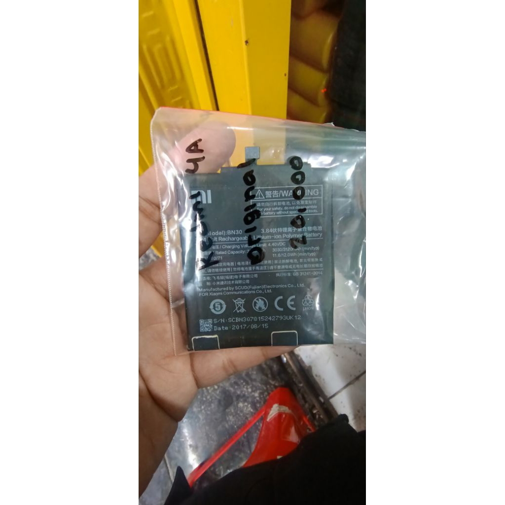 Baterai Redmi 4A Original
