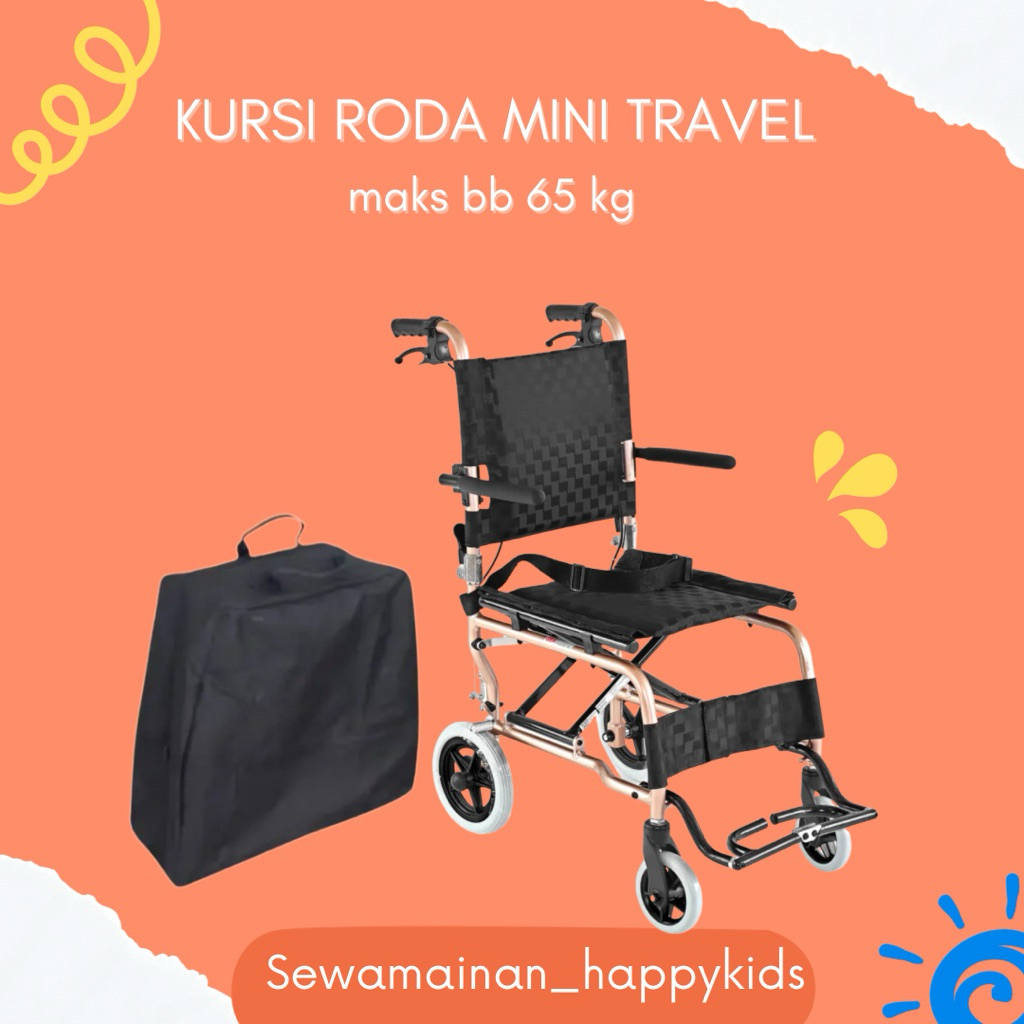SEWA Kursi Roda Mini Traveling