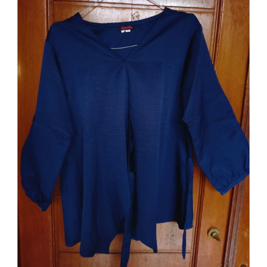 Preloved Blouse Navy