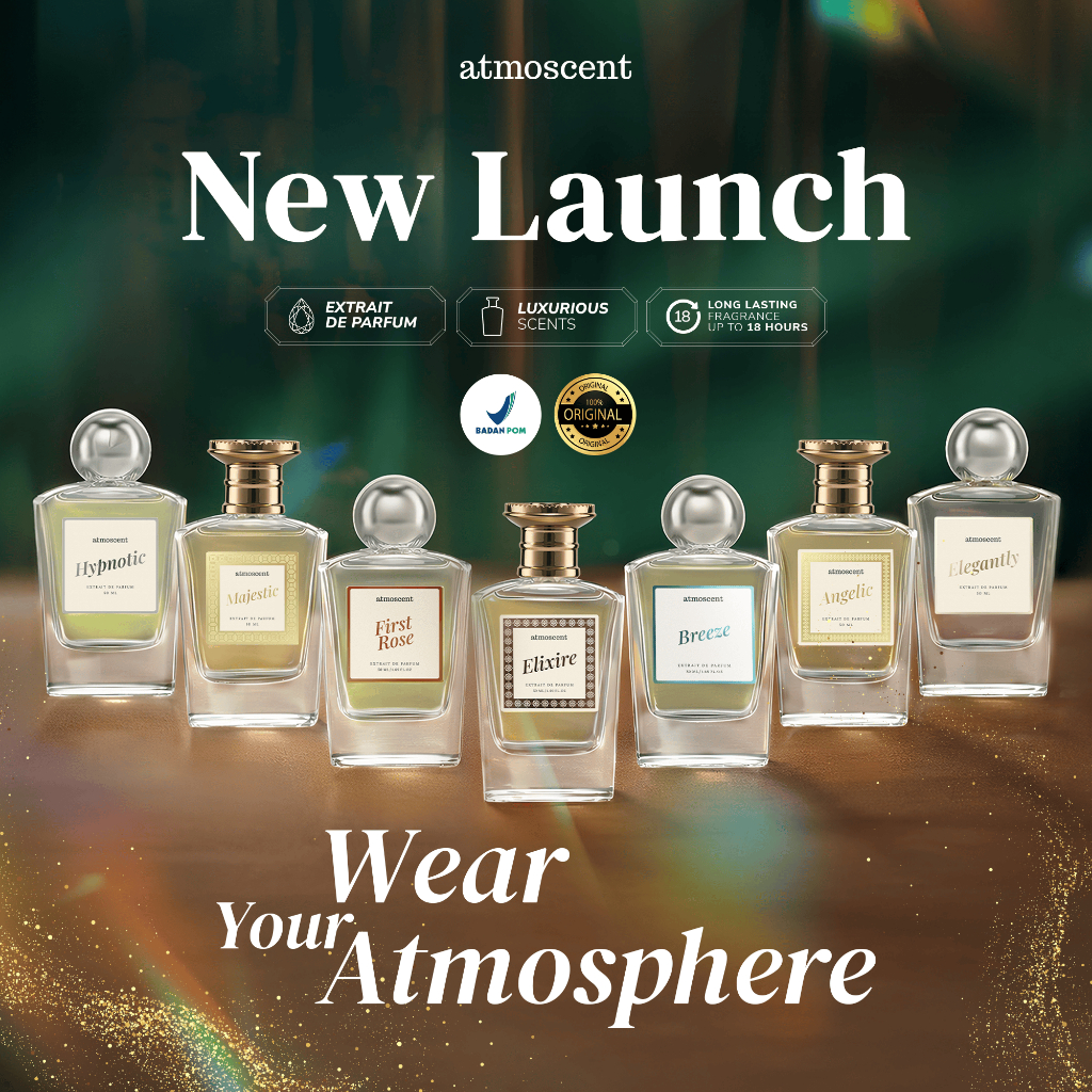 [ NEW LAUNCH ] Atmoscent Extrait De Parfum Elixire / Extrait De Parfum First Rose / Extrait De Parfu