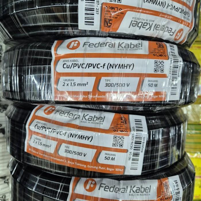 Kabel NYYHY 2x1,5x50 Meter Federal