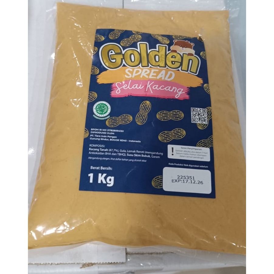 Selai Kacang Golden 1kg