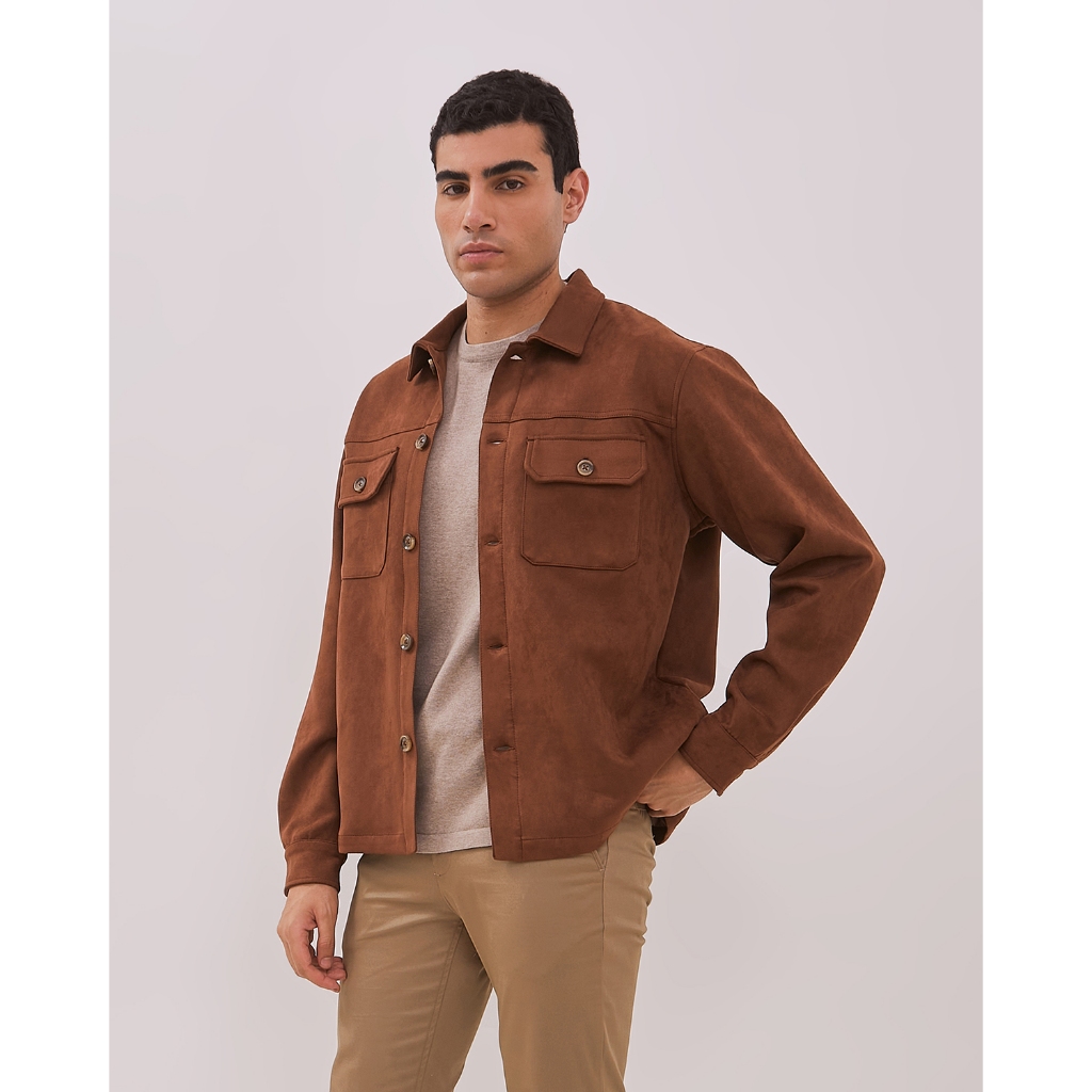 VALINO Jaket Coklat Pria - V-DLLO30-K5
