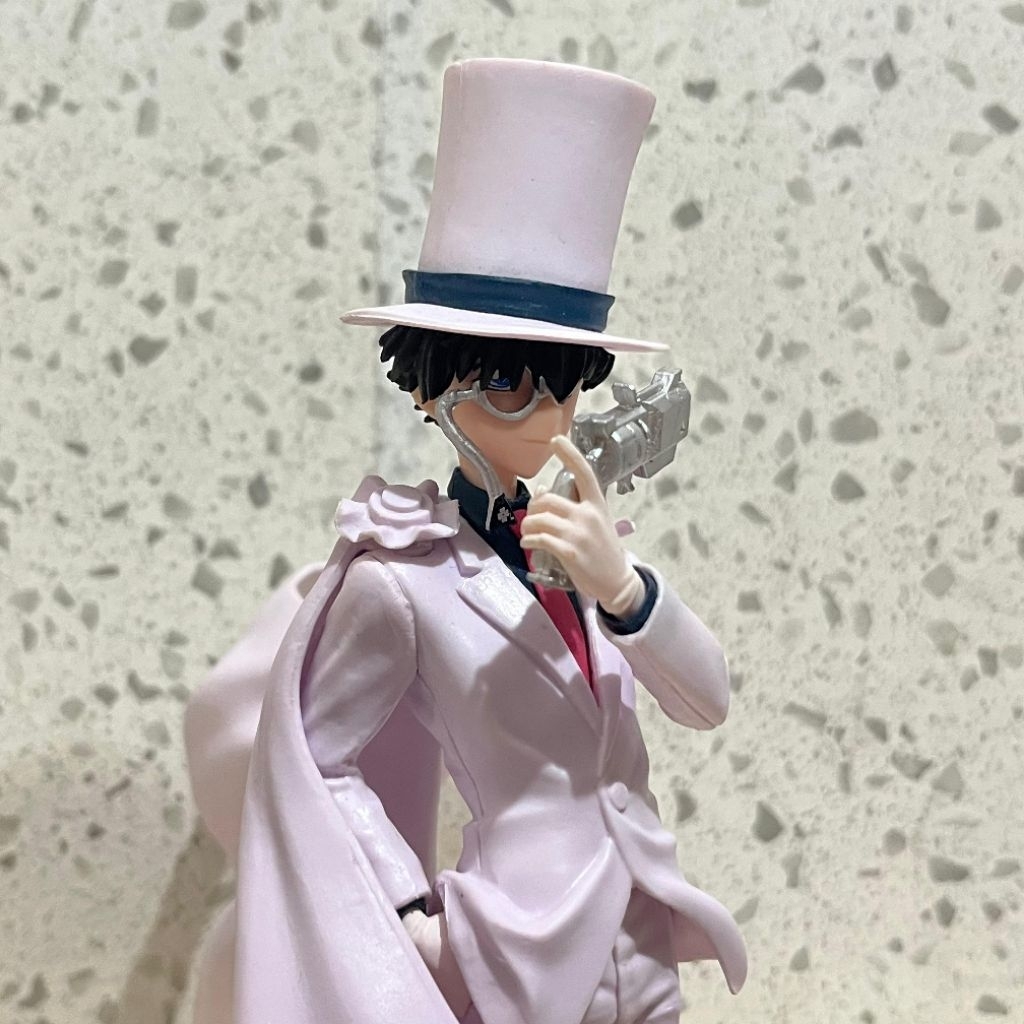 Action Figure Kaito Kid Kaito Kuroba dari serial Detective Conan atau Magic Kaito