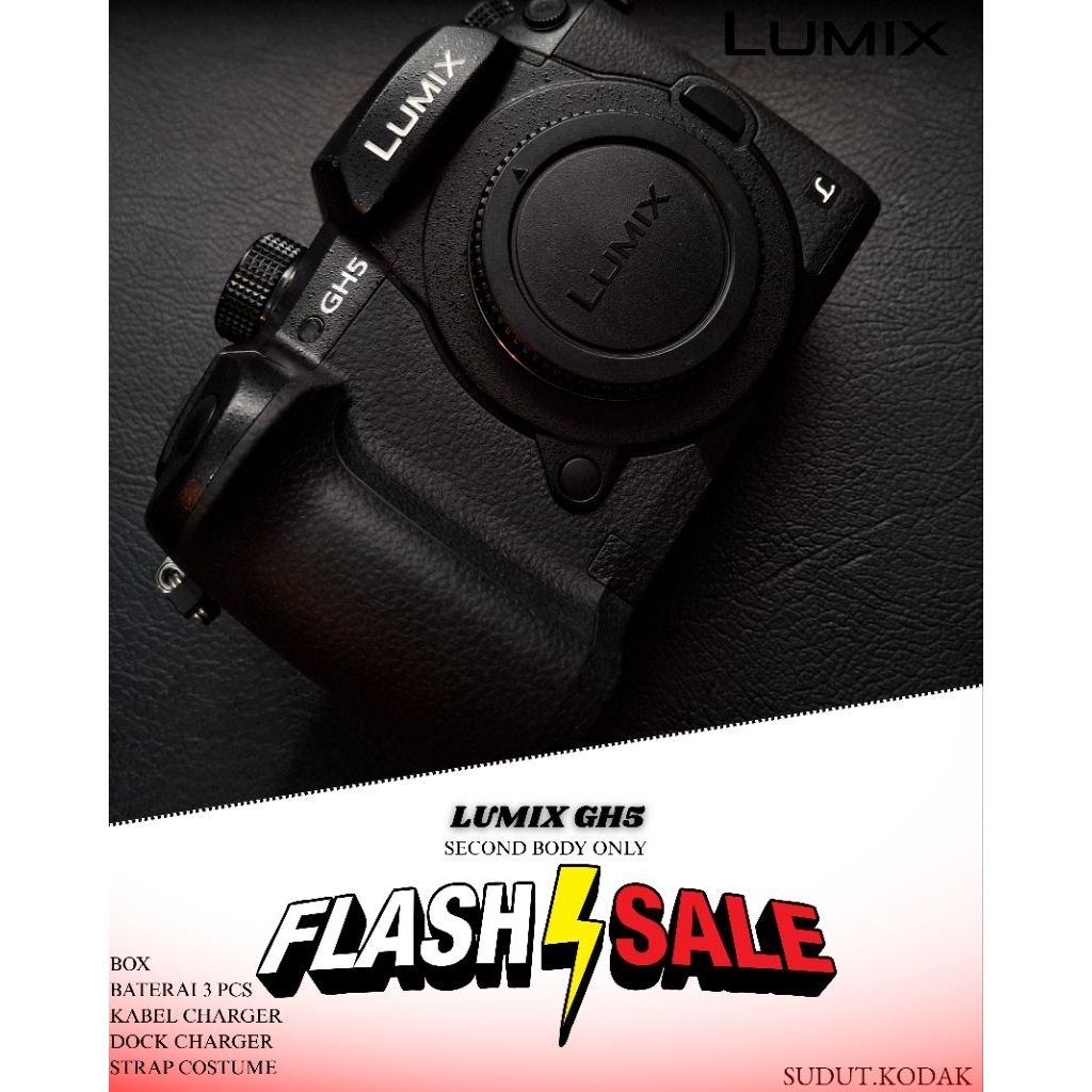 KAMERA LUMIX GH5 SECOND