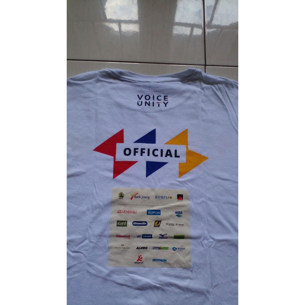 Kaos Official Borobudur Marathon