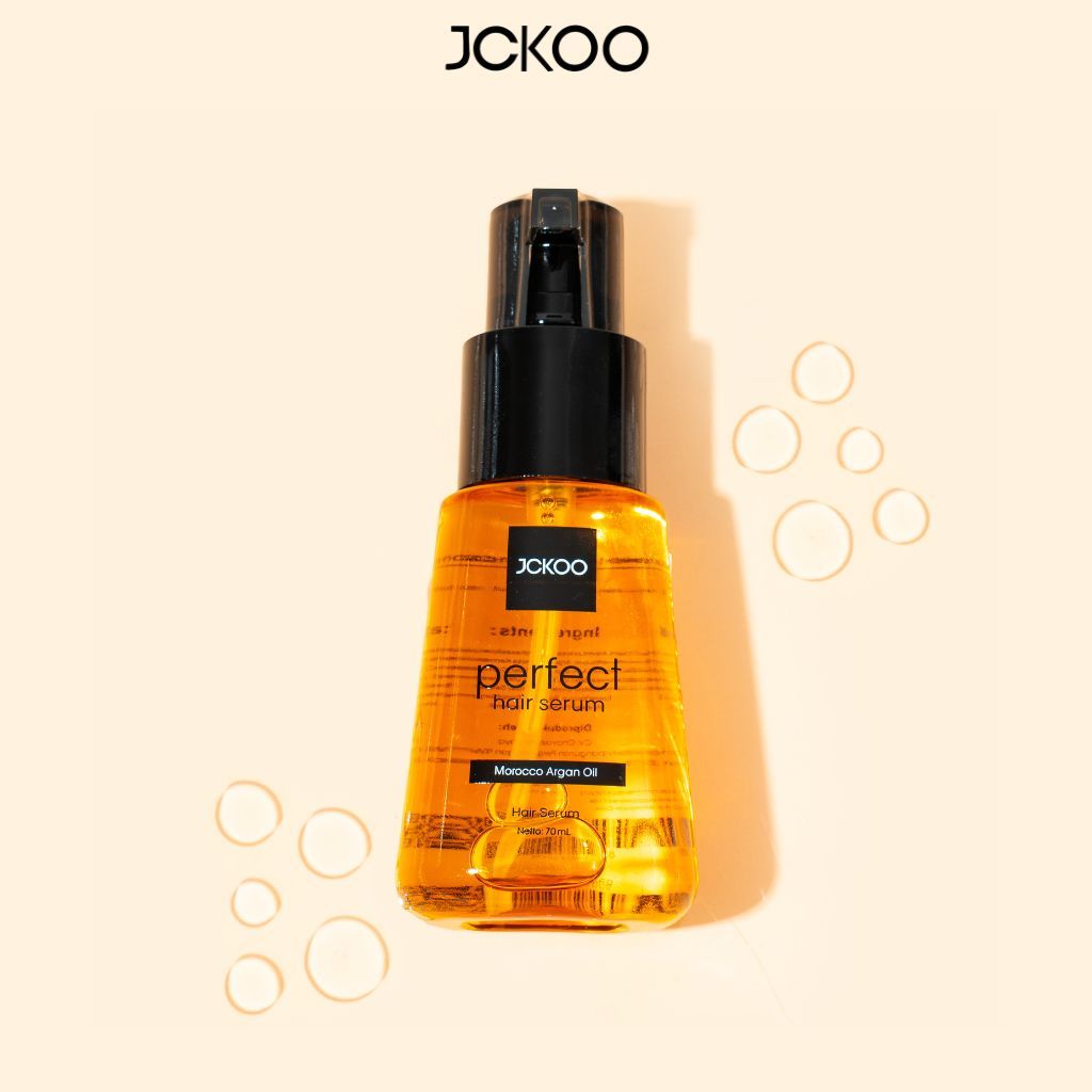 JCKOO Hair Smooth Oil Serum Vitamin Rambut Kusut Kering Bercabang