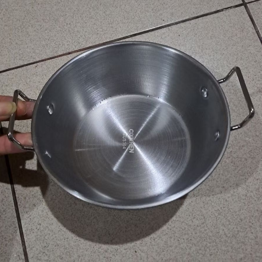 Panci mie ramen stainless steel 304 / wajan panci ramen stainless 16cm sus 304