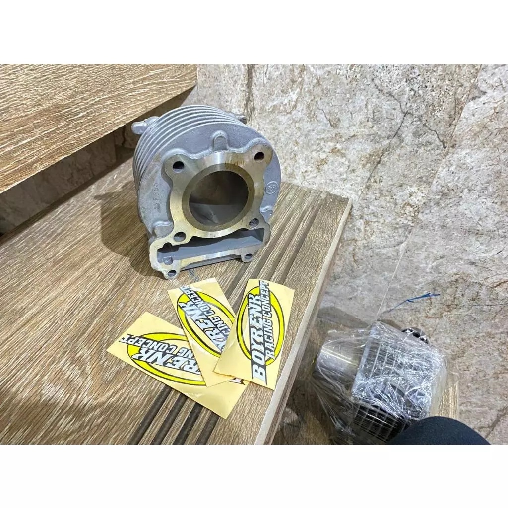 CYLINDER BLOK|BLOK SEHER MIO SPORTY MIO NOUVO| LINER LUAR 69 DAN 70 - BOYRENK RACING CONCEPT