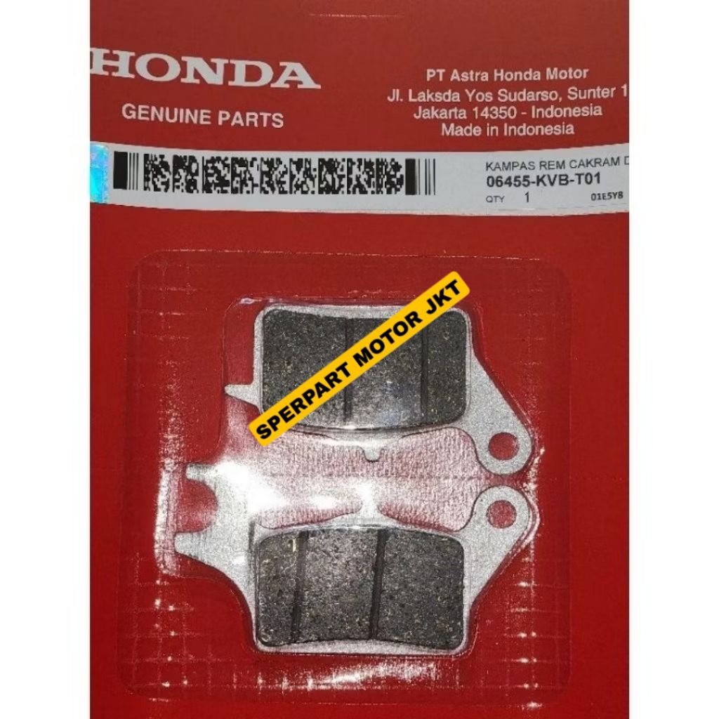 Kampas Rem Depan Matic scoopy vario