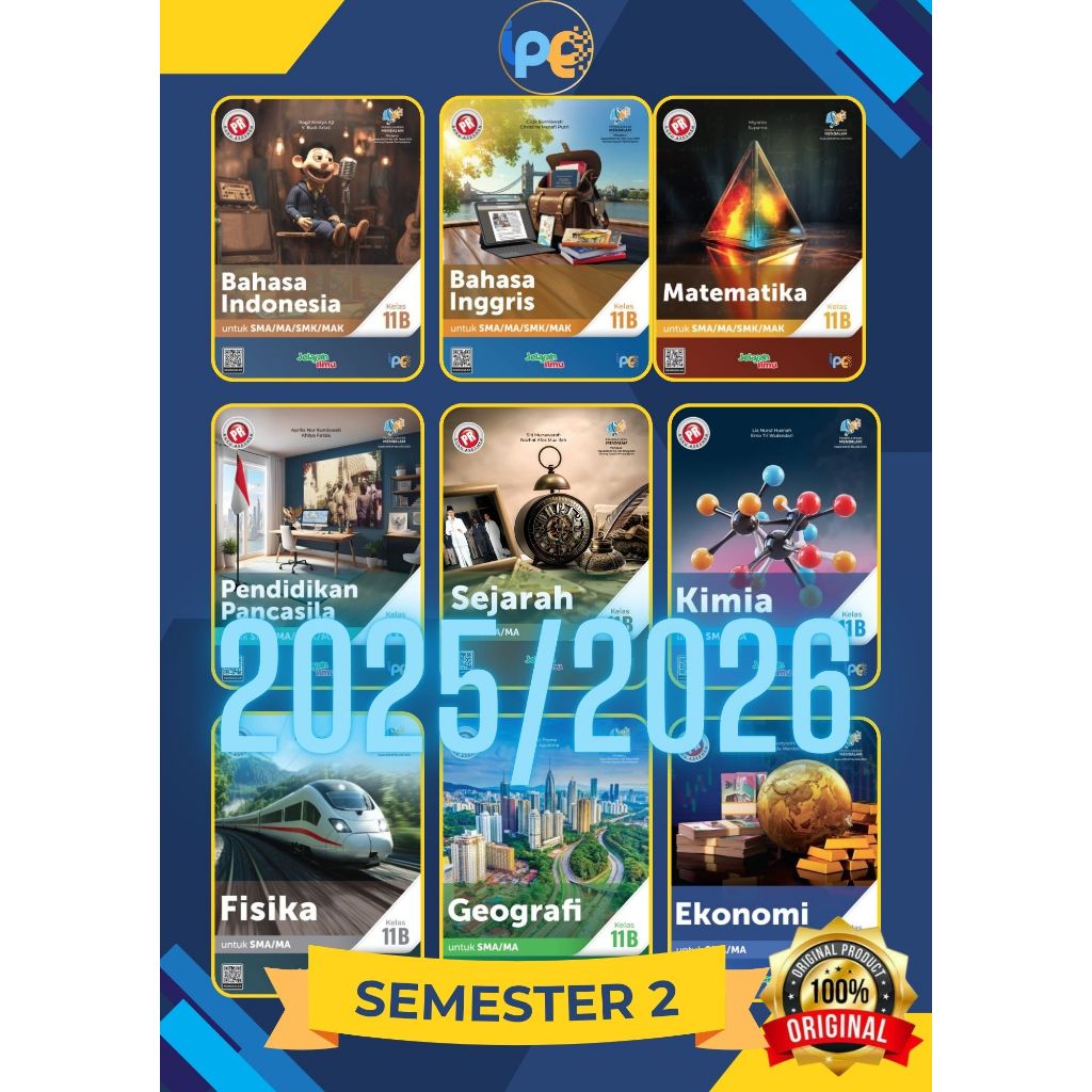 PEGANGAN GURU LKS/PR KELAS 11B PENERBIT INTAN PARIWARA TERBARU 2025-2026