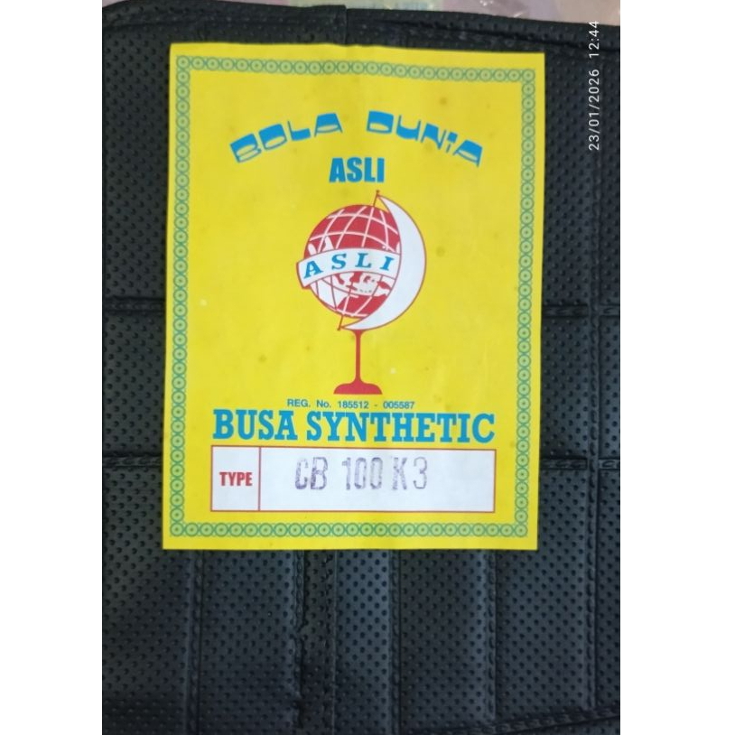 Lapis Jok Kulit Jok Lapis Tempat Duduk STD CB100 CB100K3 Merk Bola Dunia