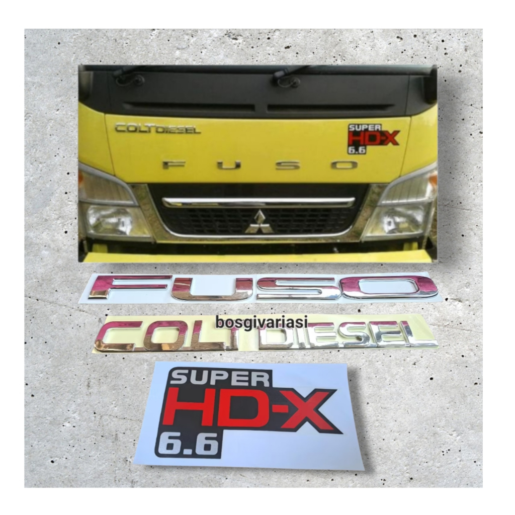 Emblem Fuso canter /emblem Logo fuso canter fuso / emblem colt diesel / emblem fuso L300 / Emblem fu