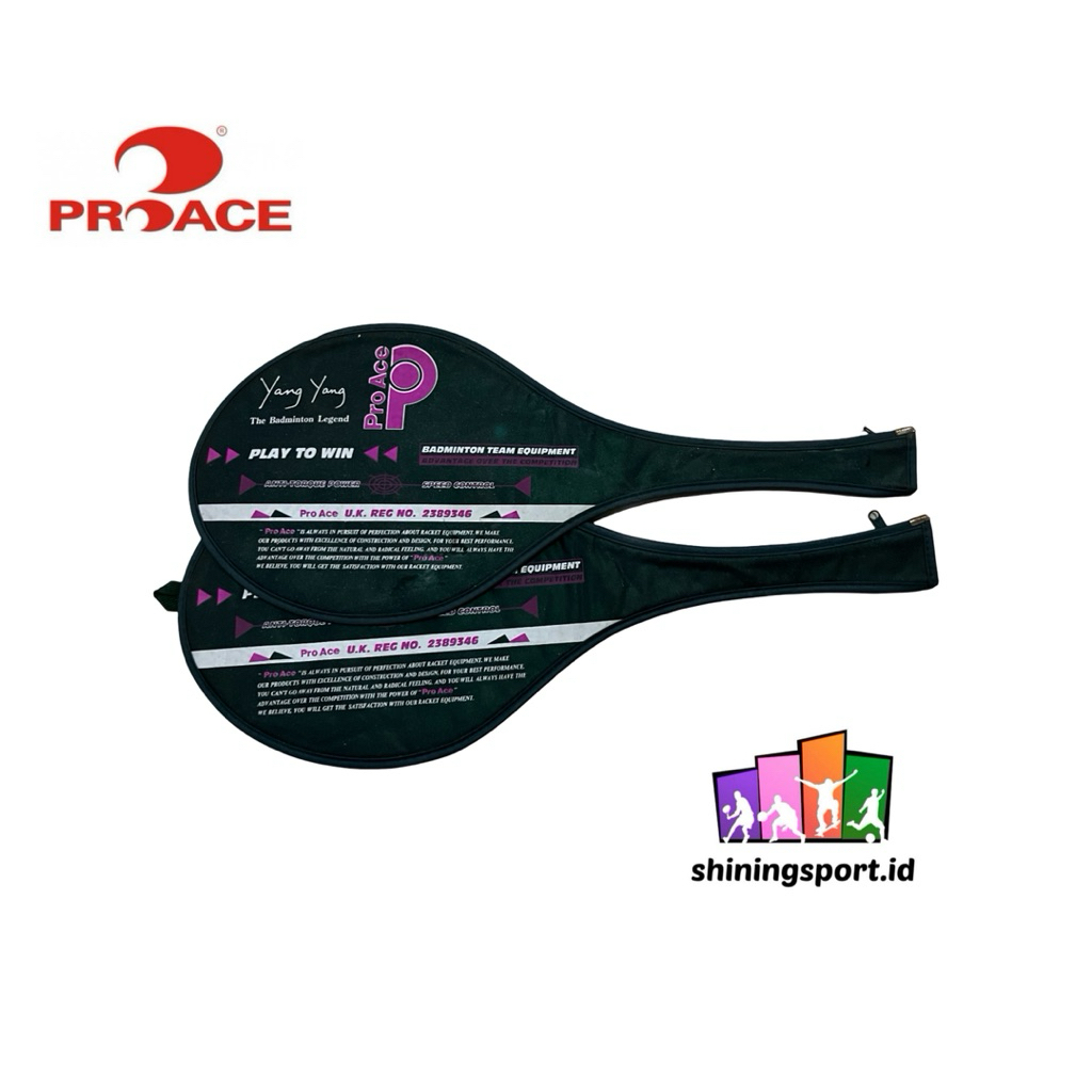 Tas Raket Badminton Pro Ace 1R 3/4 100% Original