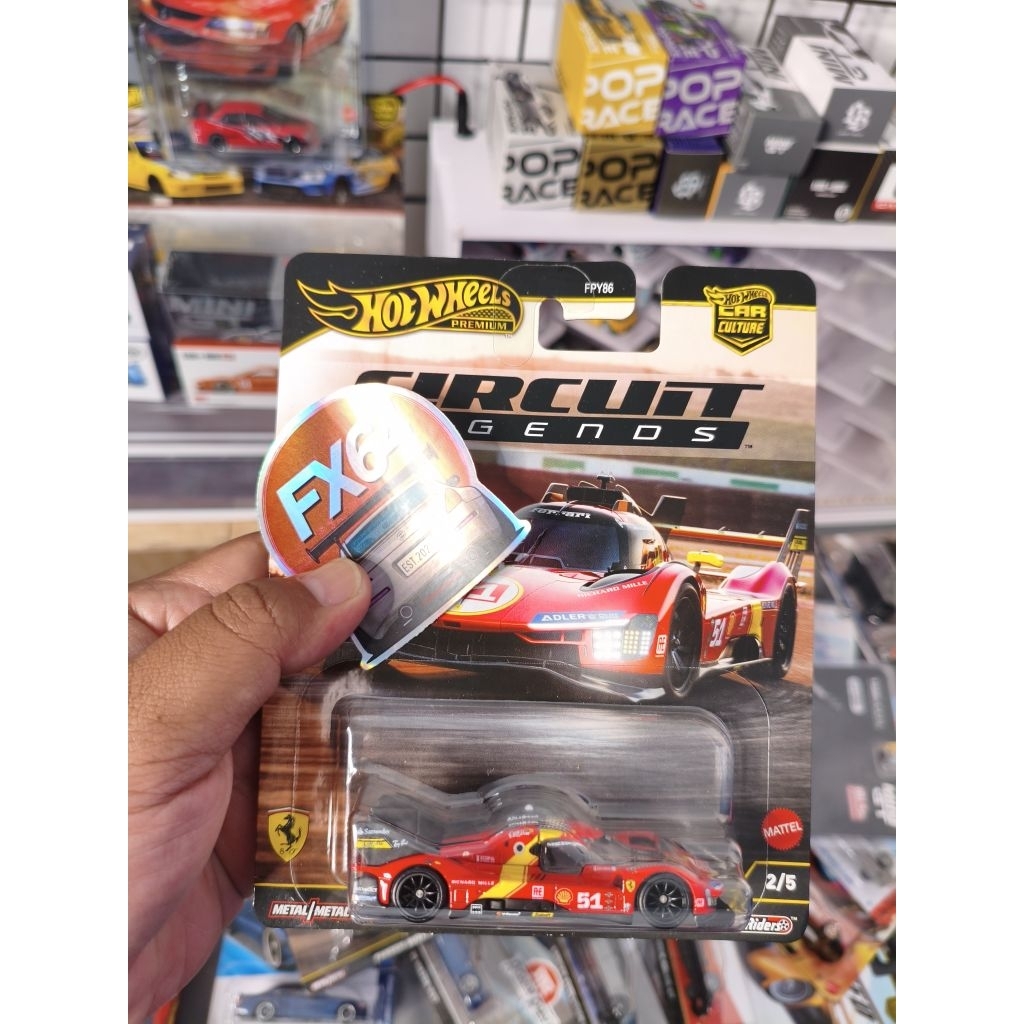 HOT WHEELS CIRCUIT LEGEND FERRARI 499P