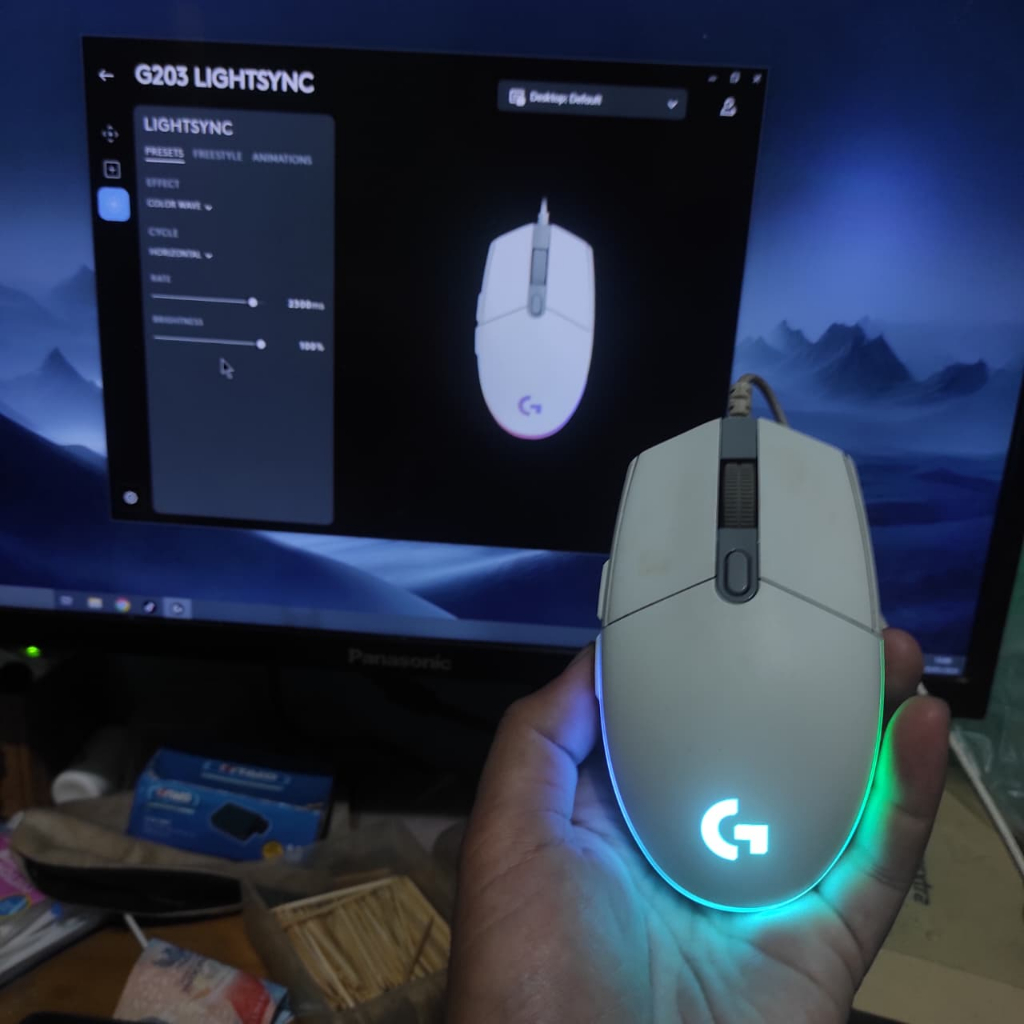 Logitech G203 Lightsync Gaming Mouse | Unit only