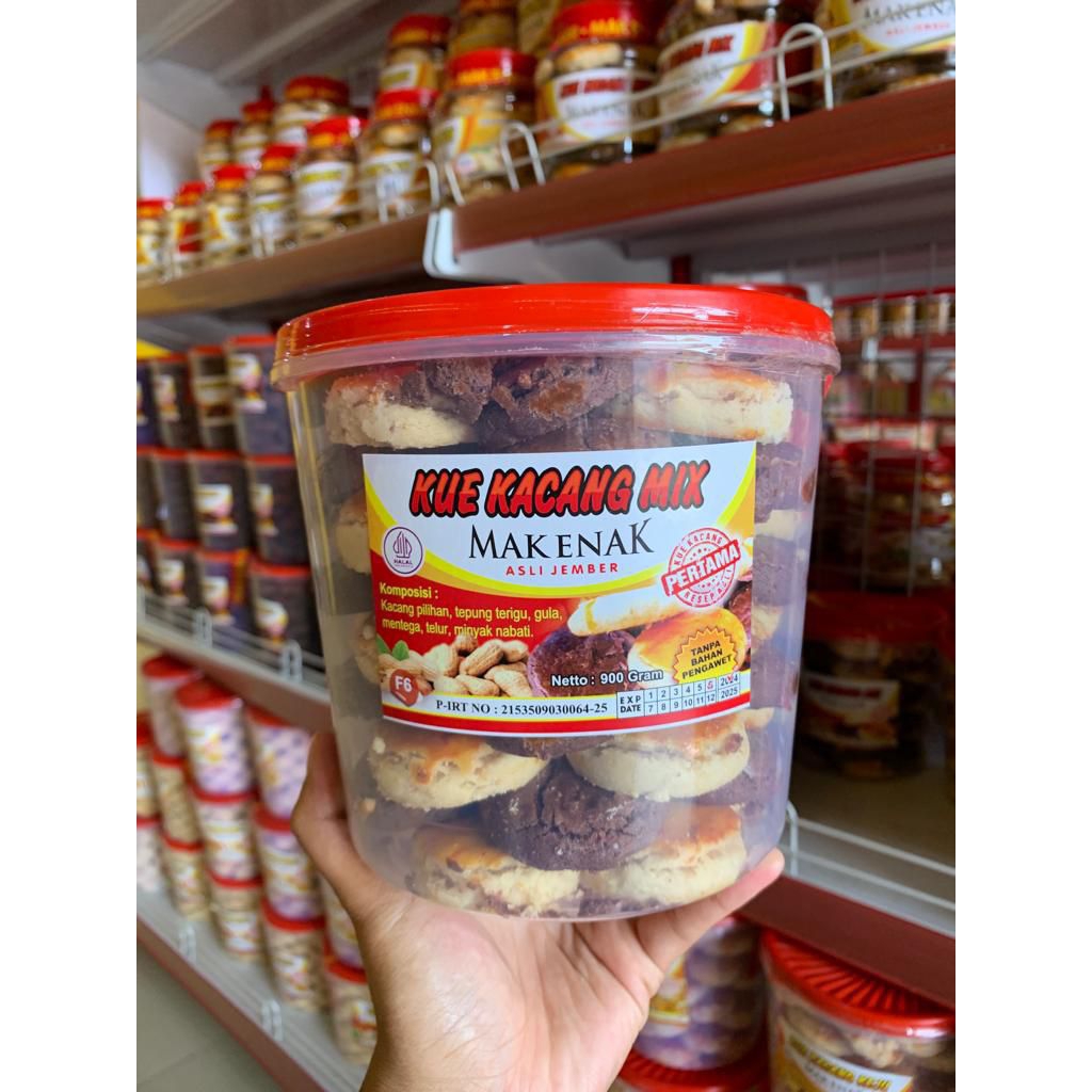 Kue kacang Mix Mak Enak 950gr