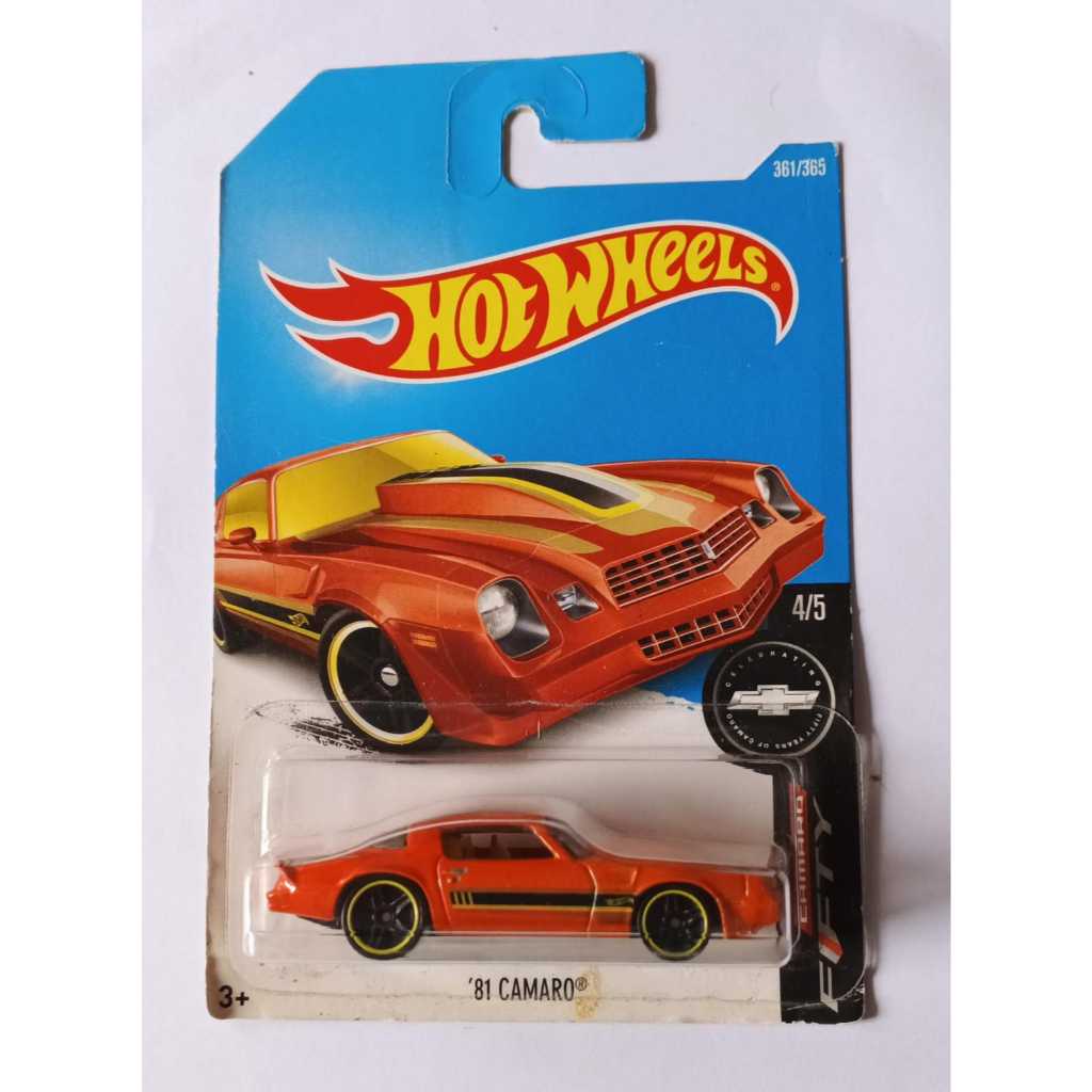 Hot Wheels - 81 Camaro Orange Fifty Years Of Camaro