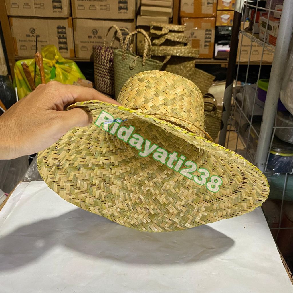 Topi Jerami Topi Purun Topi Anyaman Topi Nelayan Topi Petani