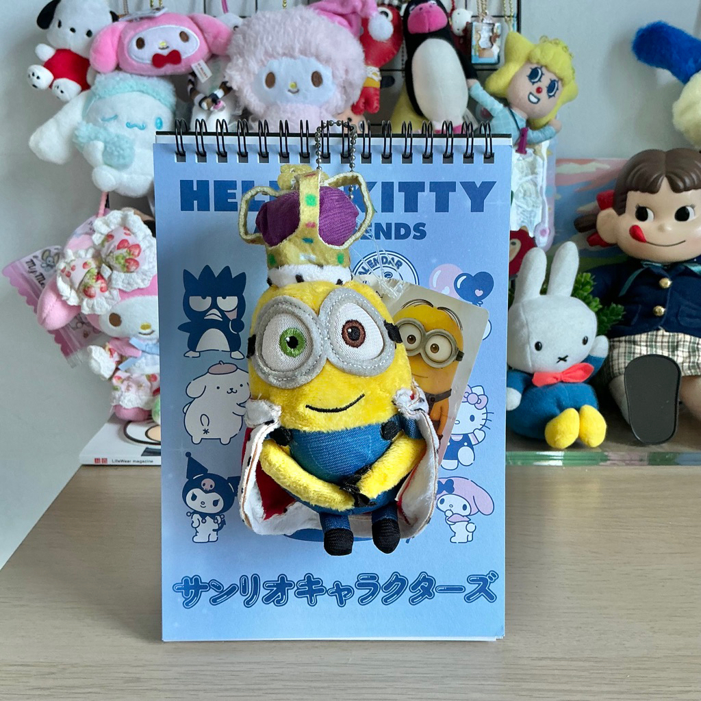Minion King Bob Plush Charm (Universal Studio Japan)