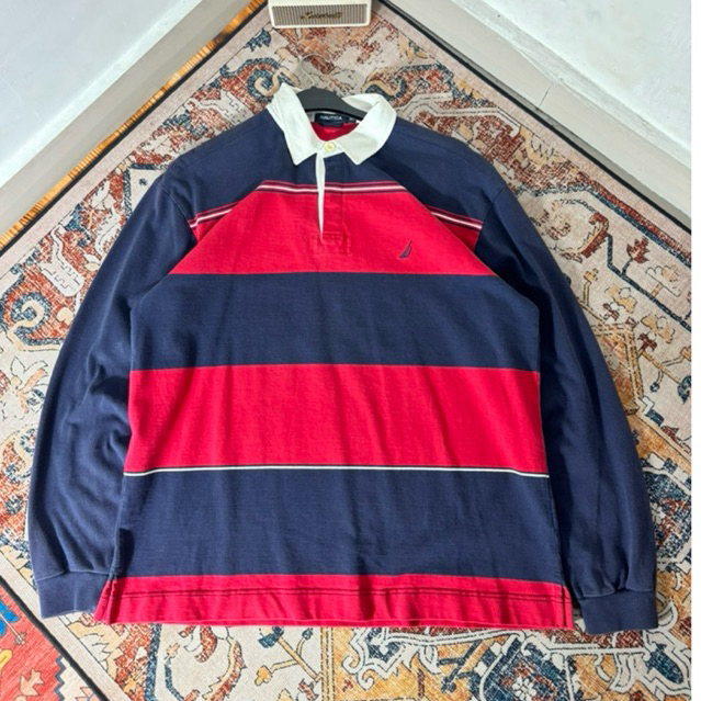 POLO RUGBY NAUTICA STRIPE