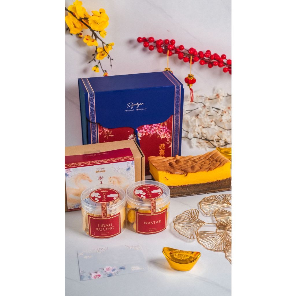Premium Imlek Hamper Chinese New Year Spiku Lapis Surabaya Lapis Legit Nastar Lidah Kucing