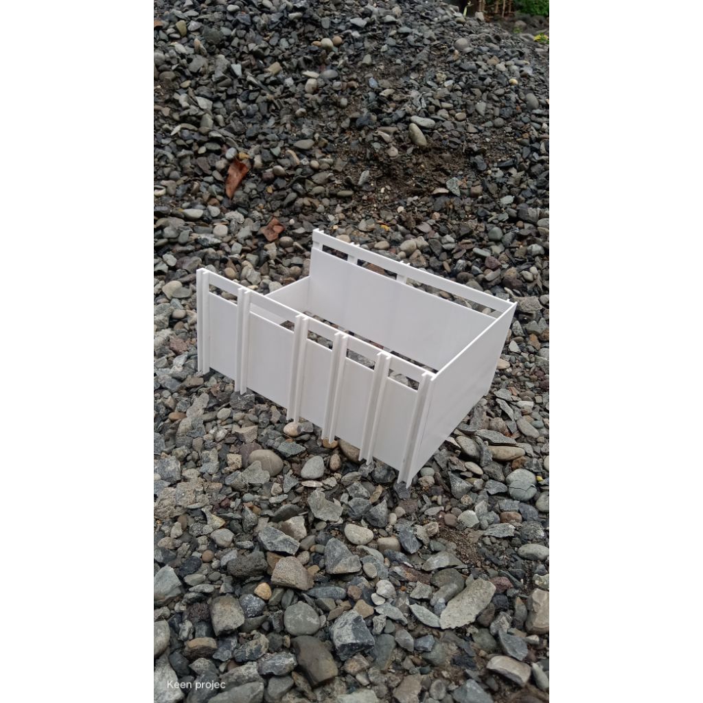 bak truk mobil miniatur L300 dan Traga model bak truk bahan PVC