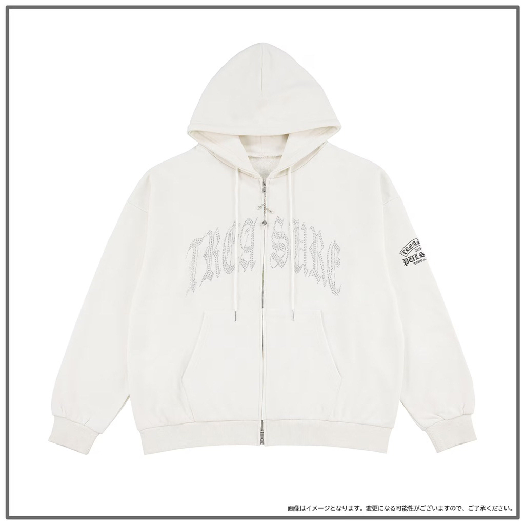 [PRE ORDER] MD ZIP UP HOODIE UNISEX TREASURE PULSE ON SPECIAL IN KYOCERA DOME OSAKA JAPAN OFFICIAL M