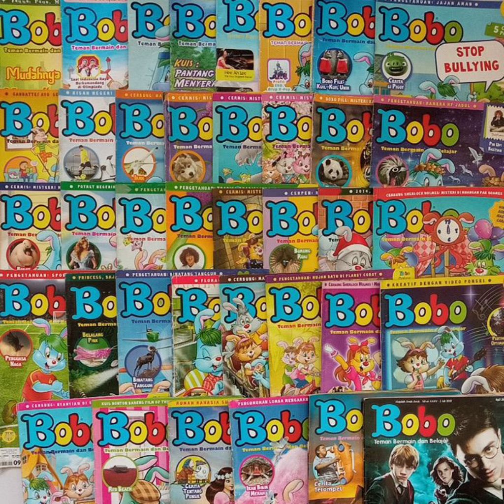 Majalah Bobo nostalgia kualitas bagus random
