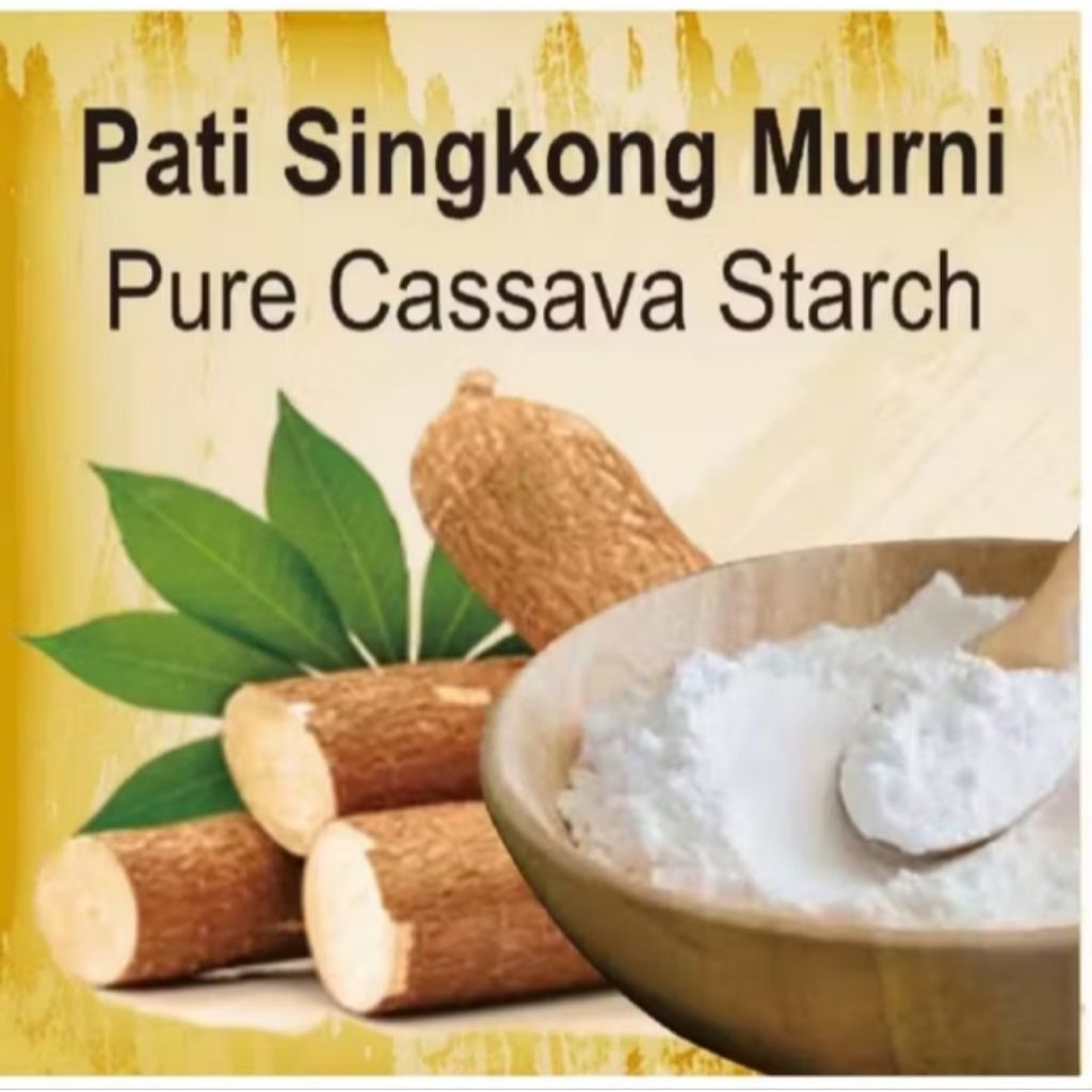 pati tepung singkong/tepung tapioka/tepung ubi kayu/gluten free/tepung kue.