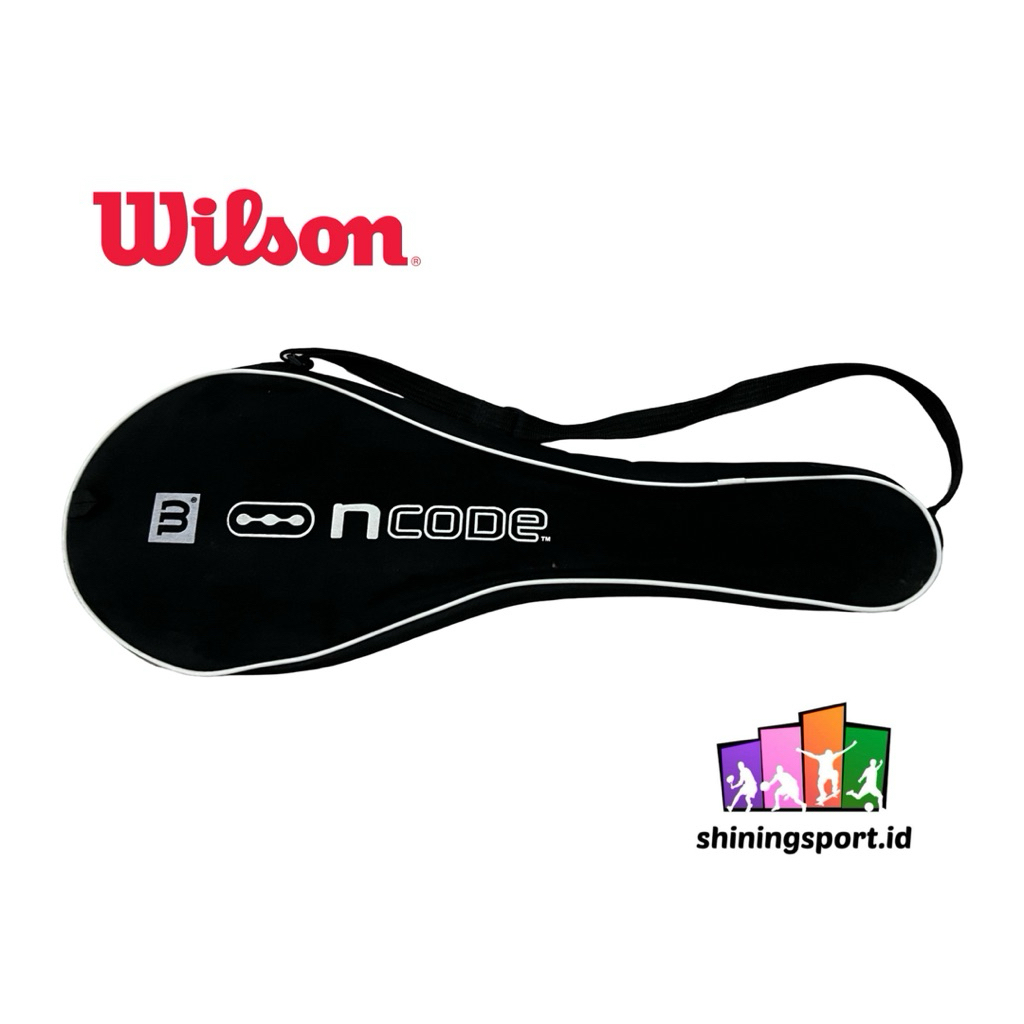 Tas Raket Badminton Wilson 1R Bahan Super Tebal Semi Box N Code 100% Original