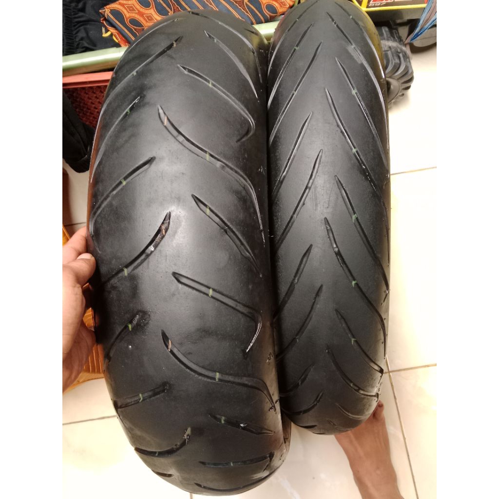 BAN MOTOR SPORT 160/70/17 , 120/70/17