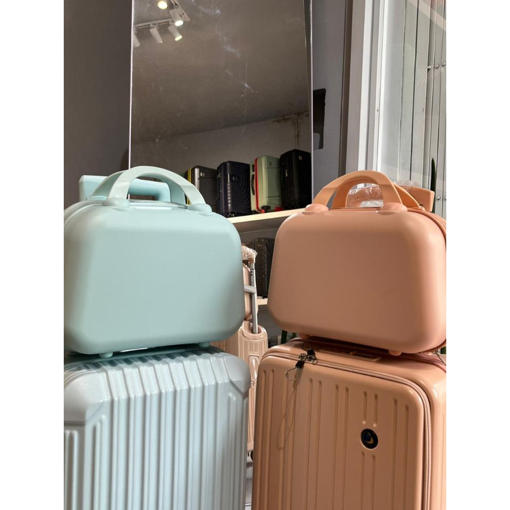 BEAUTY CASE 12 INCH Mini Koper Tas Makeup Premium Hardcase Travel Box Bahan Polycarbone
