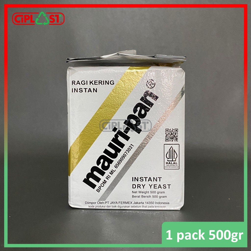 Mauripan ragi kering instant kue roti 500gr