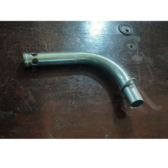 Bengkokan Pipa L kompor Quantum Cerobong Tungku Kompor Quantum