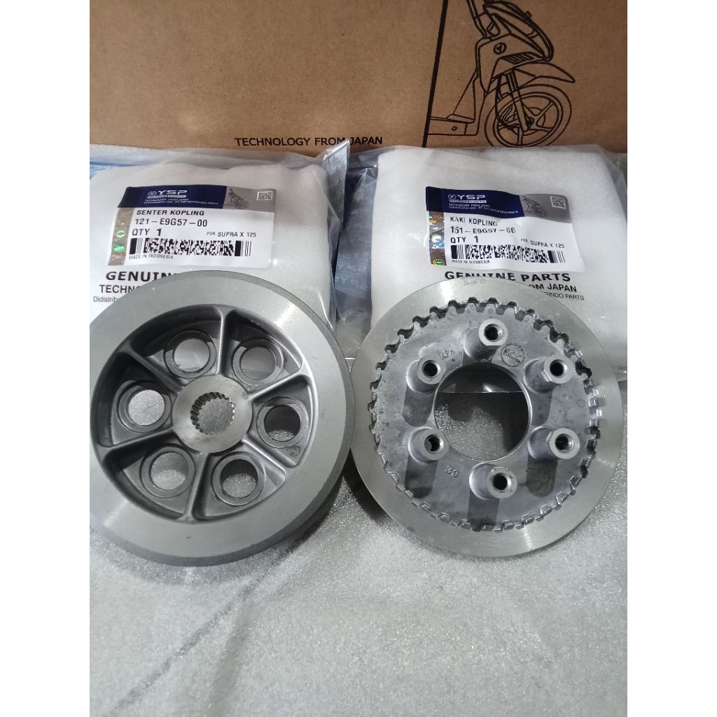 1 Set Senter Kopling Dan Kaki Kopling  Supra x 125 KPH /Karisma / Supra Helm In / Supra 125 Fi /  Ru