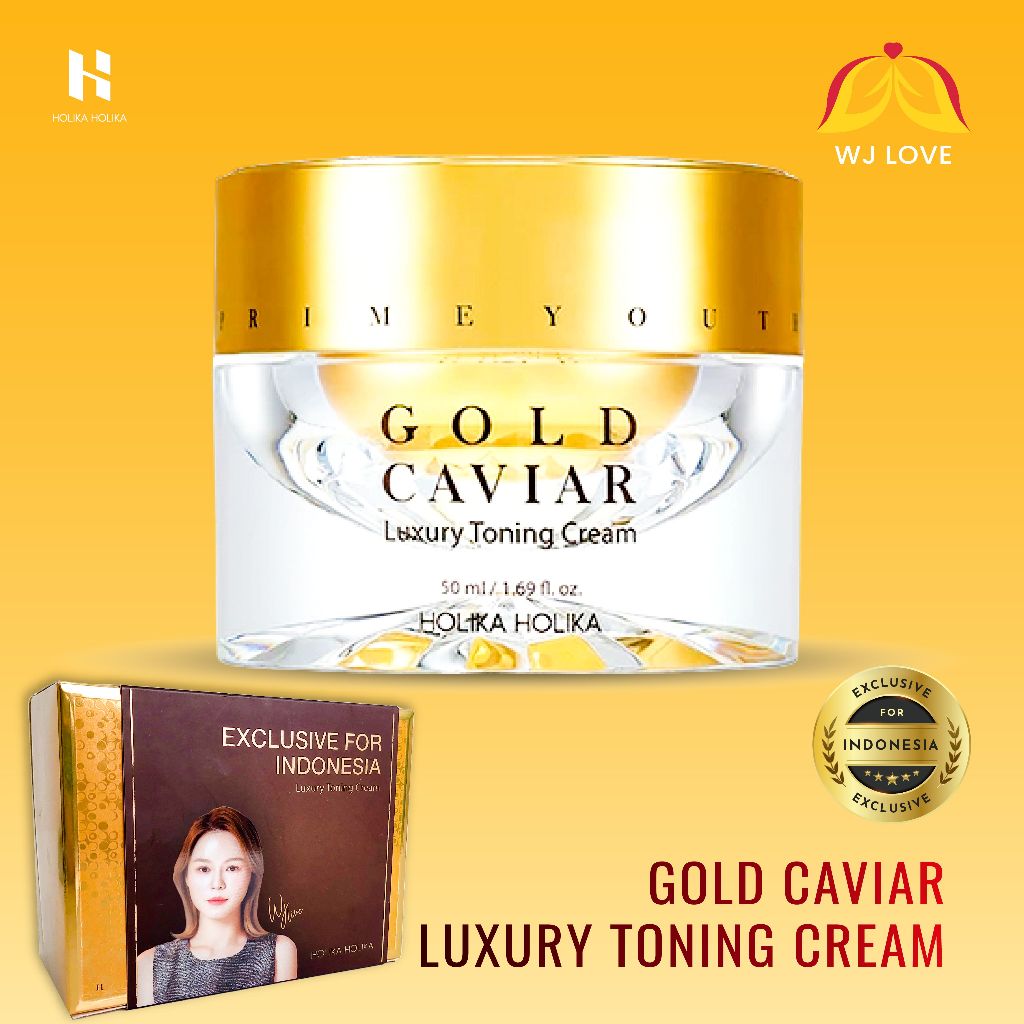 (NED) [Holika Holika] Prime Youth Gold Caviar Luxury Toning Cream