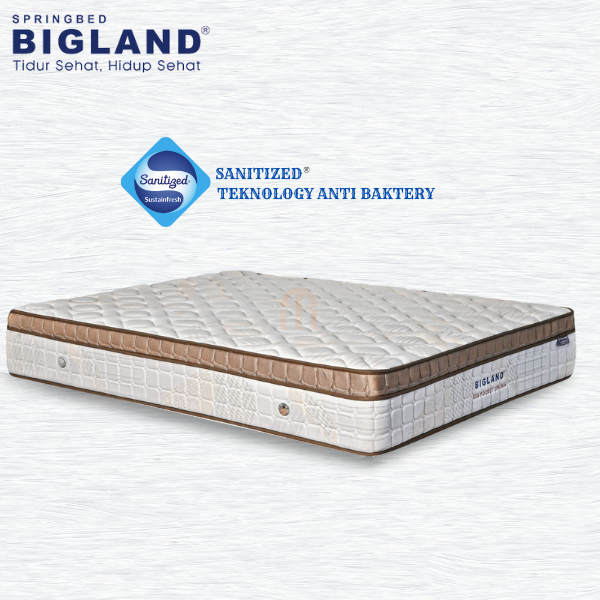 Spring Bed (MATRAS ONLY) BIGLAND DELUXE Pocket spring and Plustop Matras