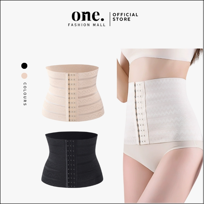 ONEFASHIONMALL KR005 Korset Stagen Wanita Pelangsing Perut Pengecil Pinggang Buncit Body Slimming