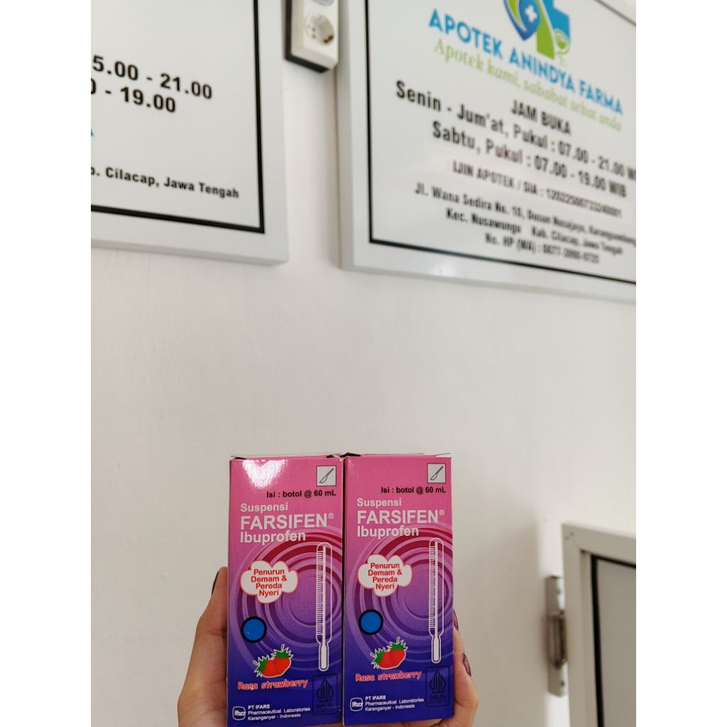 FARSIFEN SUSPENSI / IBUPROFEN SIRUP 60ML