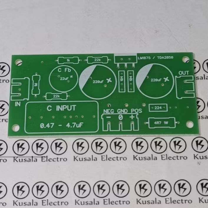 PCB LM1875 mono / Gainclone LM1875 mono / TDA2050 mono