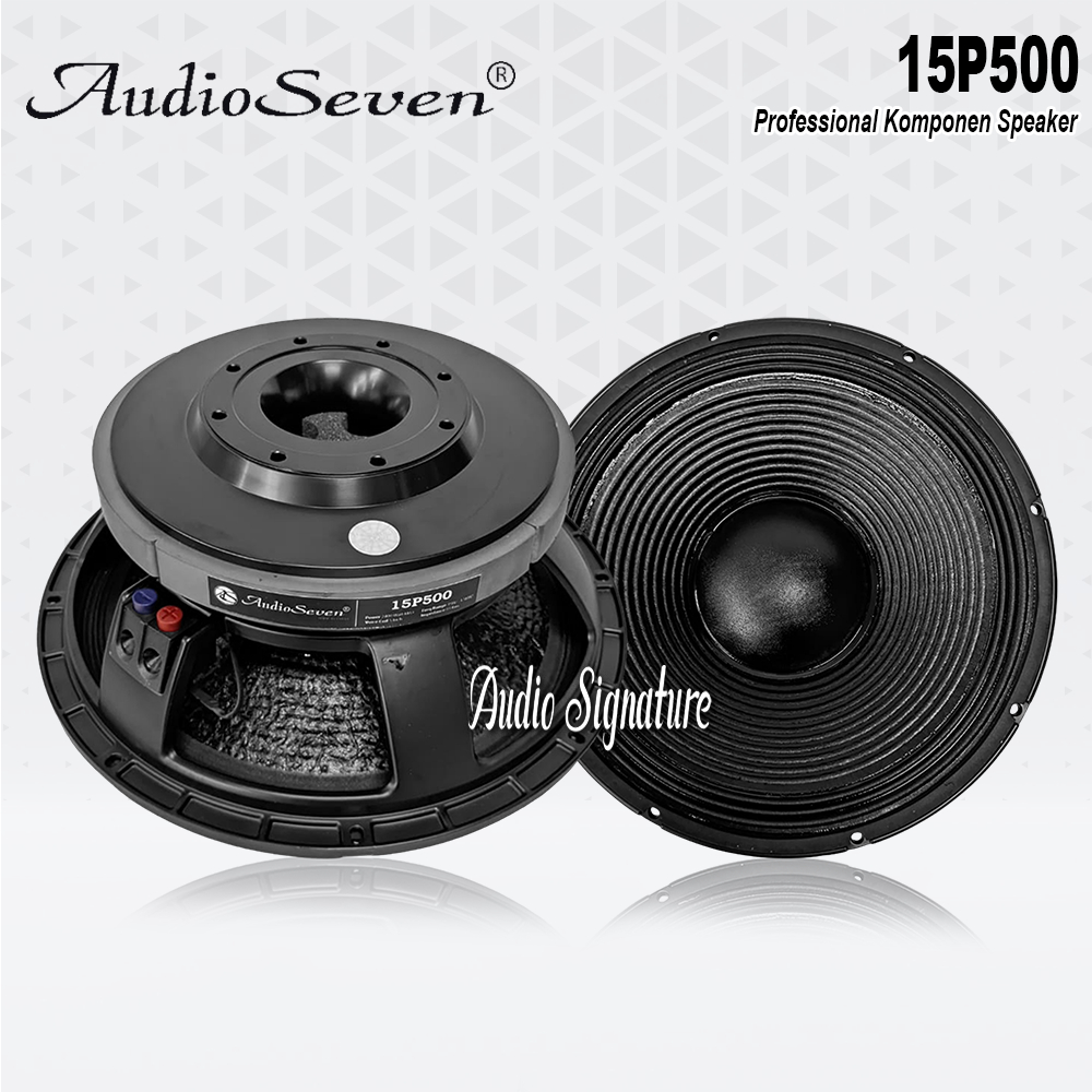 Komponen Speaker 15 Inch AUDIO SEVEN 15P500 | 15 P500 | 15 P 500 Original