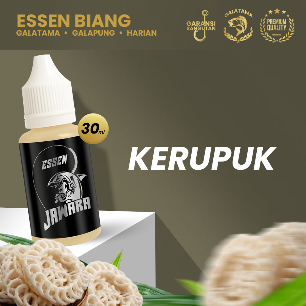 Essen Biang Kerupuk Merek Jawara