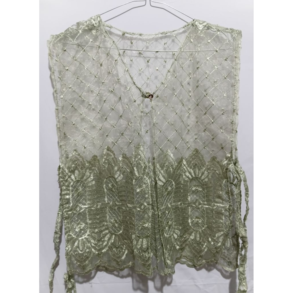 Vest brukat wanita/Ld 85/panjang 50/Rompi Brukat wanita dewasa/Rompi cantik/baju lebaran
