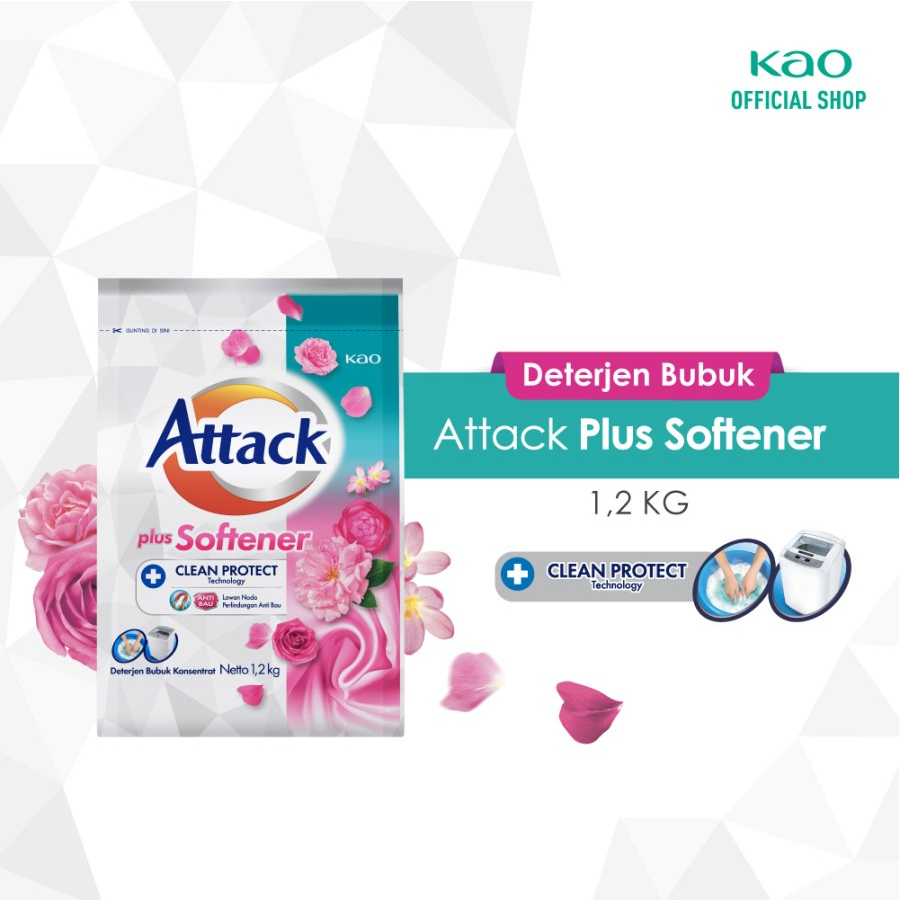 ATTACK PLUS SOFTENER 1,2KG