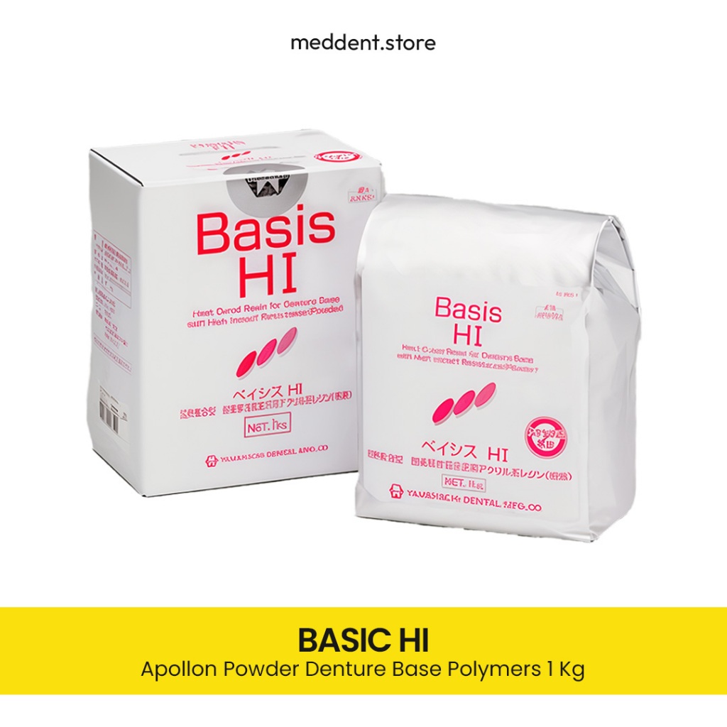 Meddent - Apollon Yamahaci Powder Denture Base Polymers  1 Kg V Pink