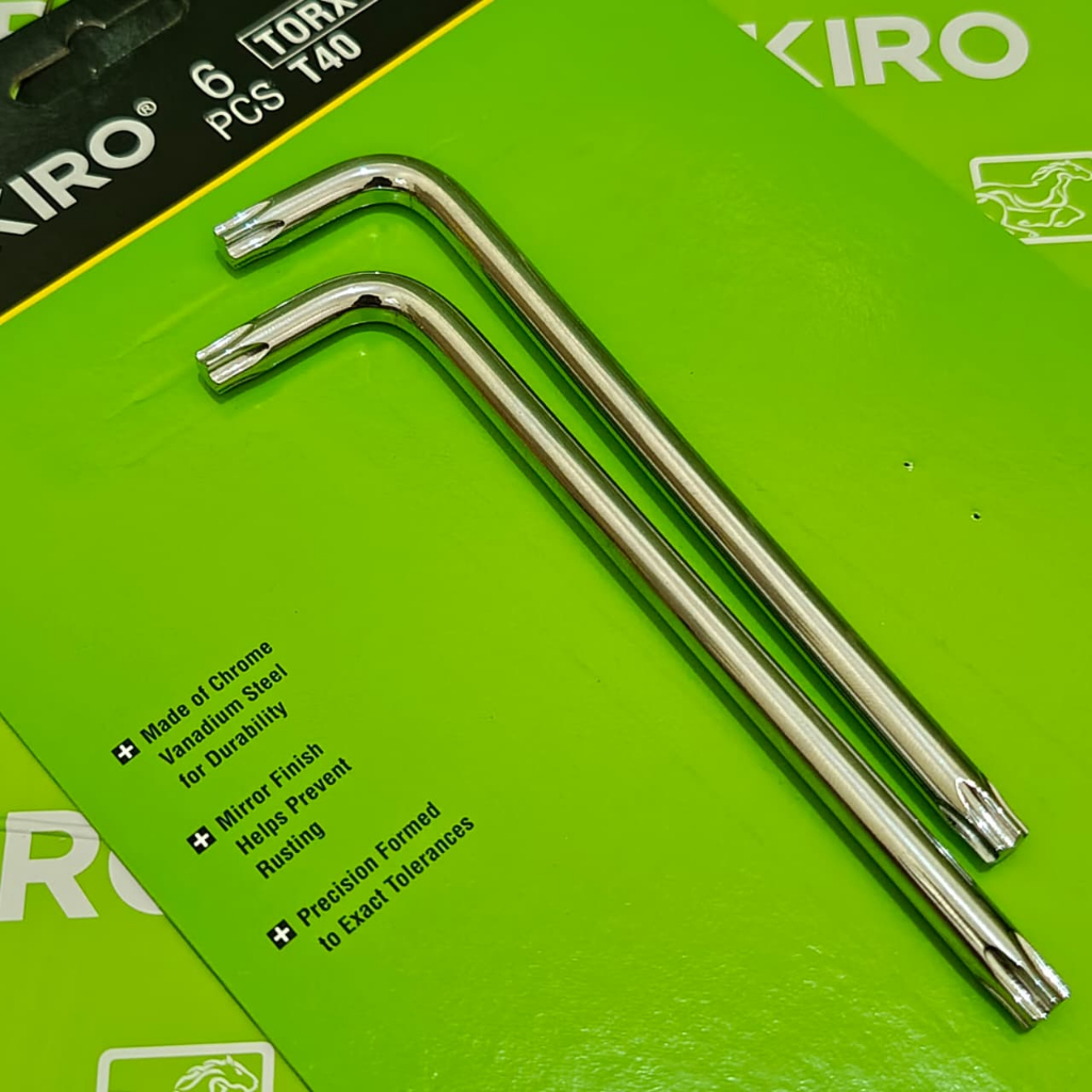 KUNCI L BINTANG TEKIRO T40 - T50 - KUNCI L BINTANG T40 / T50 TEKIRO 1PCS