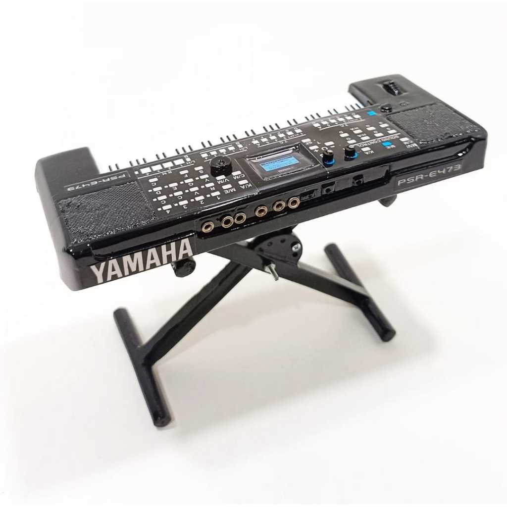 Miniatur Keyboard/Orgen Yamaha Hitam Exclusive Home Decoration , Kado