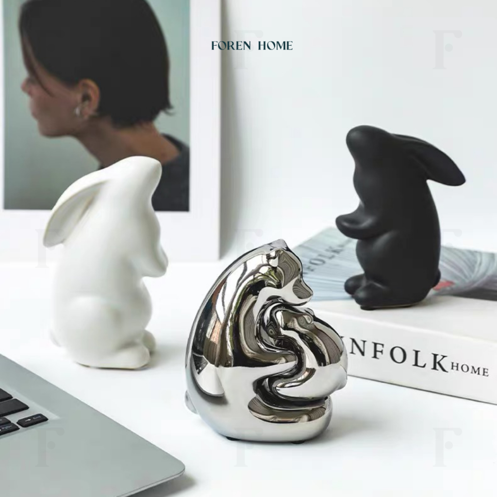 Duo Ursus | Duo Coney Figurine